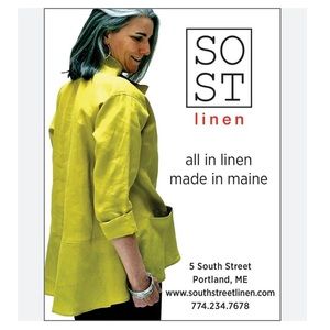 B6‎ SOST South Street Linen Tunic Shirt Front Pocket